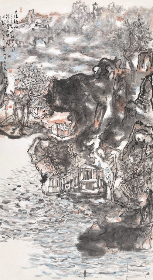 包洪波——中国西部画院副院长-第5张图片-中青华夏书画院