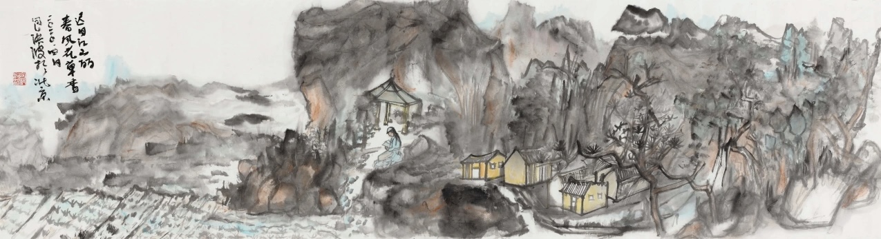 包洪波——中国西部画院副院长-第10张图片-中青华夏书画院